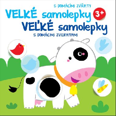 Velk samolepky s domcmi zvaty Kravika - 