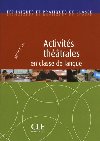 Activits thtrales en classe de langue: - Payet Adrien