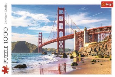 Trefl Puzzle Most Golden Gate, San Francisco, USA 1000 dlk - neuveden