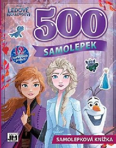 Samolepkov knka 500 Ledov krlovstv - 