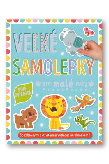 Vek samolepky pre mal ruky Div zvierat - 