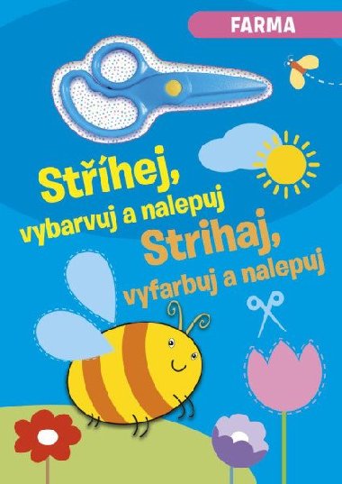 Farma - Sthej, vybarvuj a nalepuj / Strihaj, vyfarbuj a nalepuj - neuveden