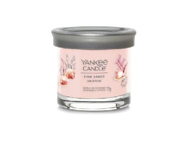 YANKEE CANDLE Pink Sands svka 121g (Signature tumbler mal ) - neuveden