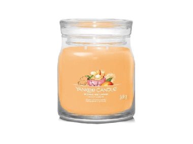 YANKEE CANDLE Mango Ice Cream svka 368g / 2 knoty (Signature stedn) - neuveden