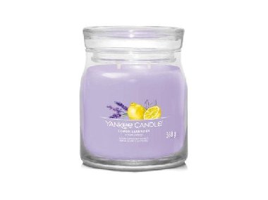 YANKEE CANDLE Lemon Lavender svka 368g / 2 knoty (Signature stedn) - neuveden