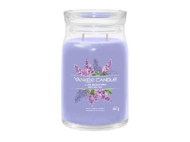 YANKEE CANDLE Lilac Blossoms svka 567g / 5 knot (Signature velk) - neuveden