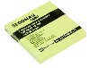Samolepic bloek Eco 76  76 mm - lut 100 list - neuveden