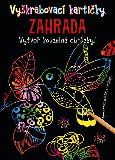 Vykrabovac kartiky: Zahrada - Vytvo kouzeln obrzky! + krabtko - CPress