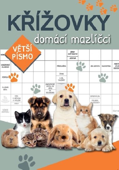 Křížovky domácí mazlíčci - Bookmedia