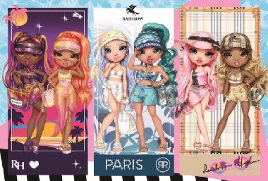 Trefl Puzzle Rainbow high: Duhov panenky 100 dlk - neuveden