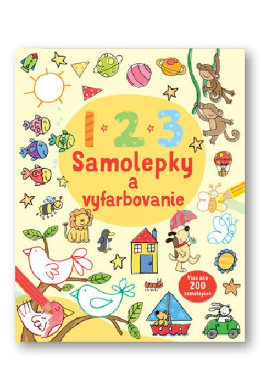 123 Samolepky a vyfarbovanie - 