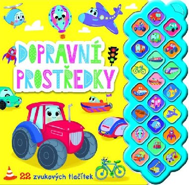 Dopravn prostedky - 22 zvukovch tlatek - Rebo