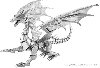 Metal Earth 3D puzzle: BIG Silver Dragon ICONX - neuveden