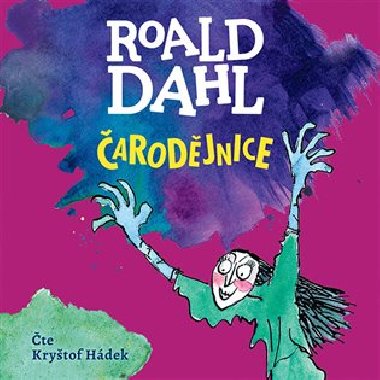 Čarodějnice - Audiokniha na CD - Roald Dahl, Kryštof Hádek