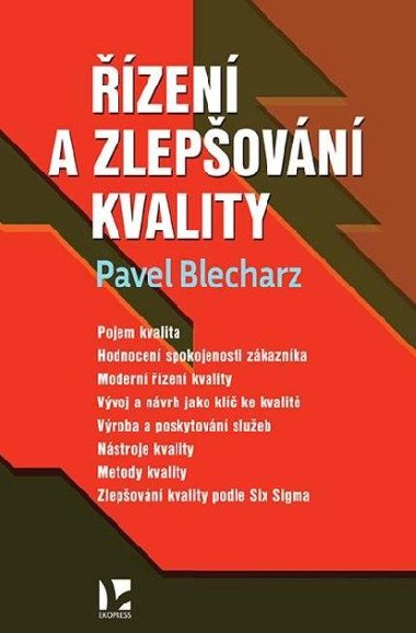 zen a zlepovn kvality - Blecharz Pavel
