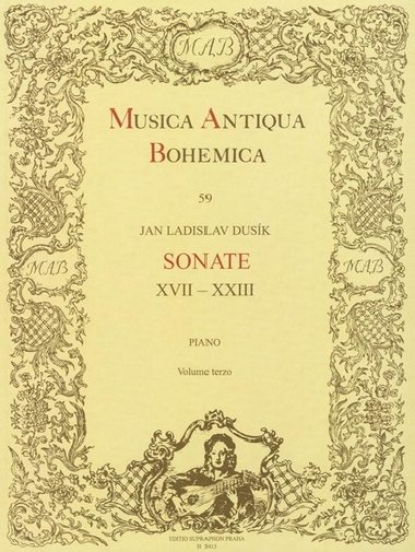 Sonate XVII-XXIII - Jan Ladislav Dusk