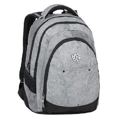 Bagmaster Studentsk batoh DIGITAL 9 E GRAY/BLACK - neuveden