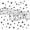 TCW ablona 30,5 x 30,5 cm - Random Stars - neuveden