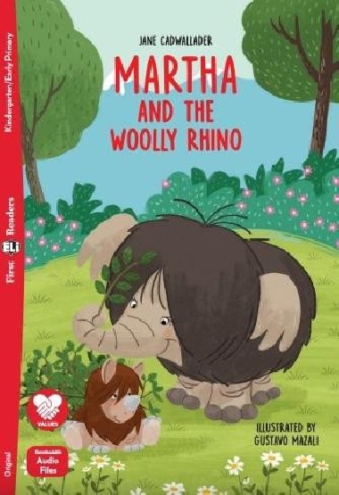 First Eli Readers: Martha and the Woolly Rhino + Downloadable Audio - Cadwallader Jane