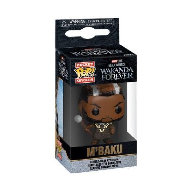 Funko POP Keychain: Black Panter Wakanda Forewer - MBaku - neuveden