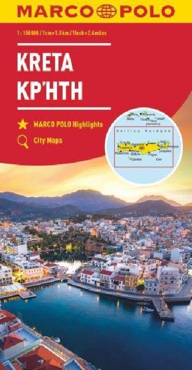 Kréta mapa 1:150 000 Marco Polo - Marco Polo