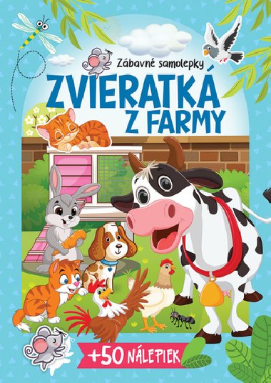 Zvieratk z farmy Zbavn samolepky - 