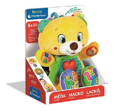 BABY Interaktivn medvdek Knoflk CZ/SK/HU - 