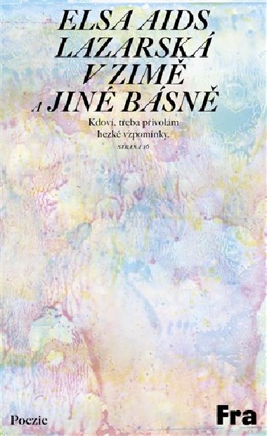 Lazarsk v zime a jin bsne - Elsa Aids