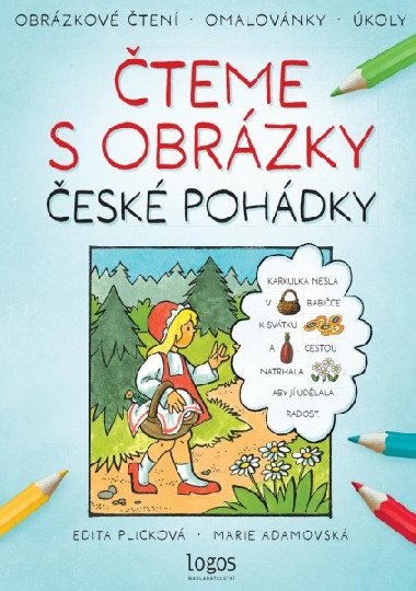 Čteme s obrázky: České pohádky - Marie Adamovská