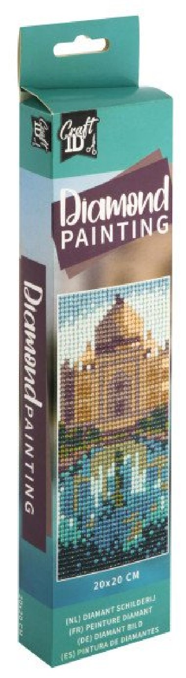 Diamantov malovn - Taj Mahal 20 x 20 cm - neuveden
