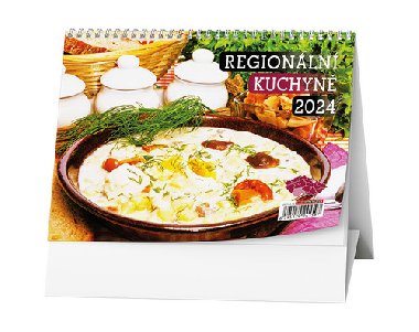 Regionln kuchyn 2024 - stoln kalend - Balouek