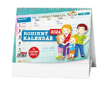 Rodinn kalend 2024 - stoln kalend - Balouek