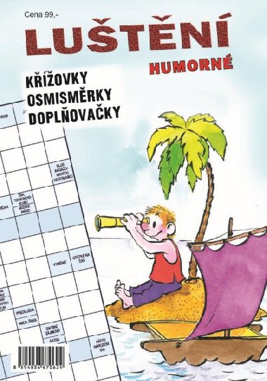 Humorné luštění - křížovky, osmisměrky, doplňovačky - Agrofin