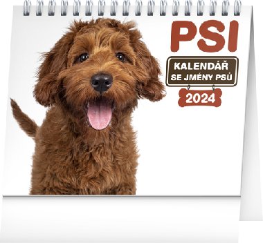 Psi Kalend se jmny ps 2024 - stoln kalend - Presco