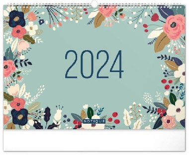 Kalend 2024 nstnn: Kvty, 48  33 cm - Presco