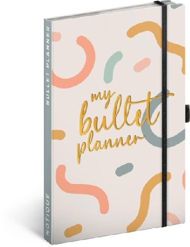 Diář My Bullet Planner - týdenní, nedatovaný, 13 × 21 cm (CZ/SK) - Presco