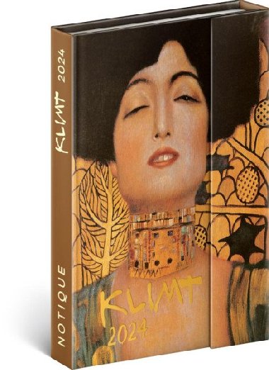 Di 2024: Gustav Klimt - tdenn, magnetick, 11  16 cm - Presco