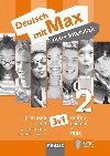 Deutsch mit Max neu + interaktiv 2/A1 - Pracovn seit 3 v 1 + mp3 - neuveden