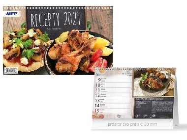 Recepty 2024 - stoln kalend - MFP Paper