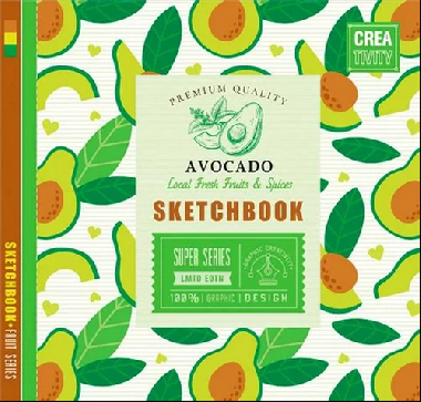 Sketchbook AVOCADO 20 x 20 cm - Ditipo