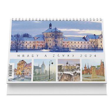 Hrady a zmky 2024 - stoln kalend - Vikpap
