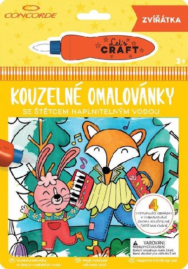 Concorde Kouzeln omalovnky - Zvtka - neuveden