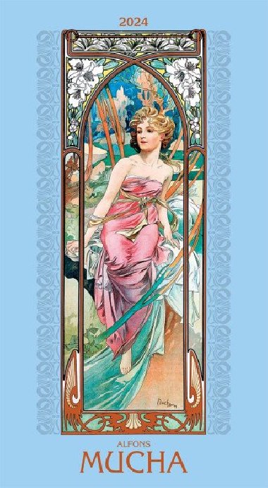 Alfons Mucha 2024 - nstnn kalend - Spektrum Grafik