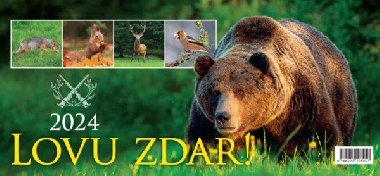 Lovu zdar 2024 - stoln kalend - Spektrum Grafik