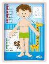 Woody Puzzle Lidsk tlo - Kluk, v eskm jazyce - neuveden
