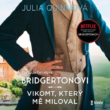 Vikomt, který mě miloval -  Audiokniha na CDmp3 - Julia Quinnová, Lucie Pernetová