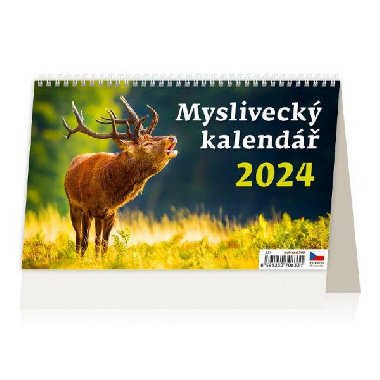 Kalend stoln 2024 - Mysliveck kalend - Helma