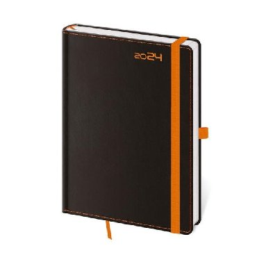 Di 2024 denn A5 Black Orange s poutkem na propisku - Helma