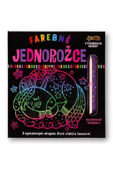Farebn jednoroce Vykrabovacie obrzky - 