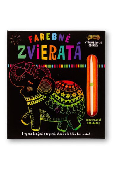Farebn zvierat Vykrabovacie obrzky - 
